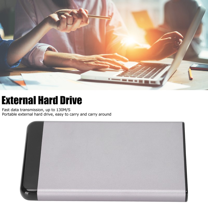 External Hard Drive Ultra Thin Portable USB3.0 Hard Drive Storage