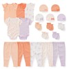 JELYLOVE Unisex Baby Boy Girl Bodysuits Sets 20 Pack Cotton