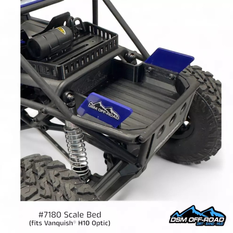 For Vanquish Scale Rear Bed For Vanquish® H10 Optic 1/10