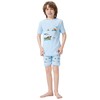 Kids Pajamas Hop Big Boys Pajamas 100% Cotton Clothing Set