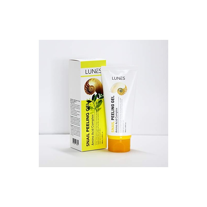 LUNES Snail Peeling Gel 180ml / 6.08oz