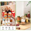 Voova Lazy Susan Turntable Organizer for Refrigerator, 360° Rotating Fridge
