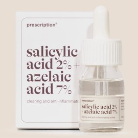 Prescription by Soap 2% Salicylsäure & 7% Azelainsäure Aktive Gesichtspflege für Damen & Herren (25 ml) - Salicylic & Azelaic Acid zum Mischen mit Naturkosmetik