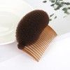Juroicessry 2 Pcs Brown Hair Volumizer Clip Bump It Up