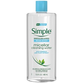 Simple Water Boost Micellar Cleansing Water, Sensitive Skin, 13.5 oz