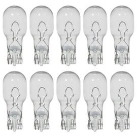 MUQIULIA Landscape Light Bulbs，Low Voltage Light Bulbs, T5 Malibu Bulbs 11W, Garden Light Bulbs 12V, Wedge Base, Landscape Bulbs 10 Pack