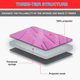 CGEAMDY Set of 2 Car Seat Covers with Embossed Grains, Universal Seat Cover Car Seat Protector Compatible, Non-Slip and Waterproof, for Saloons, Car, Van (Pink)