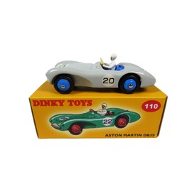 OPO 10 - Dinky Toys DeAgostini Car Compatible with Aston Martin DB3 S Grey - 110