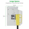 30 Amp Temporary RV Power Outlet with Breaker, Briidea Outdoor