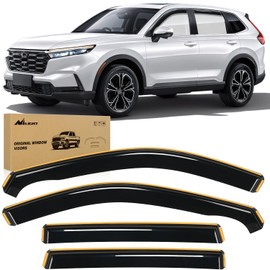 Nilight Window Rain Guards Compatible with Honda CR-V (CRV) 2023 2024 Vent Window Deflectors,Window Visor Acrylic-4pcs