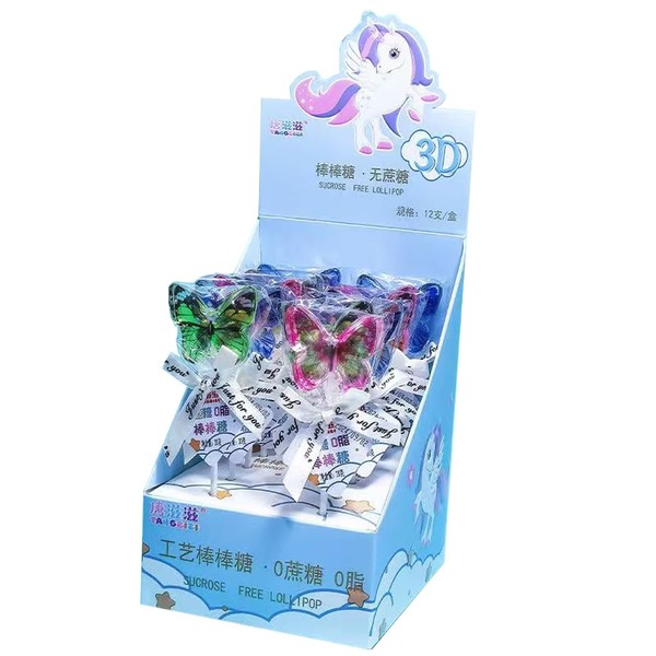 Candy with Sticks, Lollipop Candy, Individually Packaged, Creative Modeling, Funny