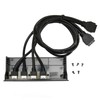 USB3.0 Hub Front Panel 5Gbps 4 Ports 19pin Optical Drive