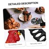 Ciieeo 1pc Creative Rooster Heat Insulation Pad Skid Tableware Mat