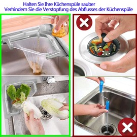 HiBD Kitchen Sink Triangle Tri-Holder Filter, Sink Strainer, Sink Drain Strainer, with a Triangular Grey Frame and 100 Pieces Large Filter Mesh Bags for Kitchen Leftovers