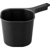 Yamazaki 3608 Magnetic Handbag, Black, Approx. 6.5 x 11.0 x