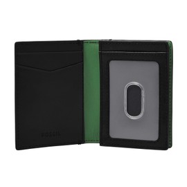 Fossil Gus Front Pocket Wallet Black, black, Modern