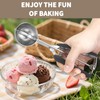Large Cookie Scoop 3 Tablespoon, Size #20 Dough Scoops for