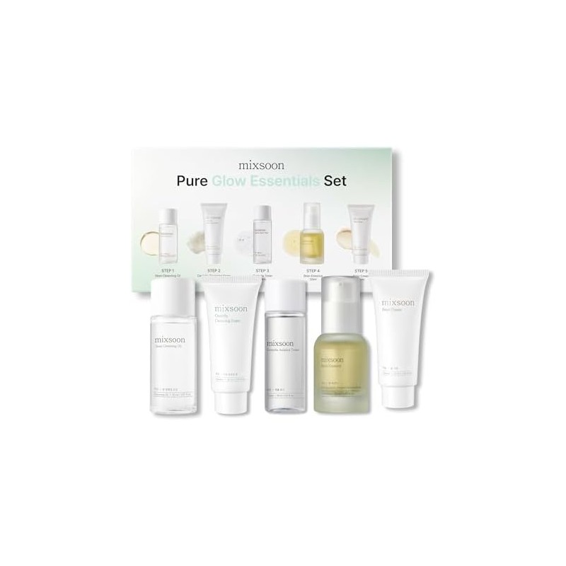 mixsoon Pure Glow Essentials Set - Kit Facial de Viaje