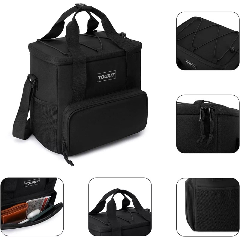 TOURIT Large Insulated Cooler Bag 14.6L Waterproof Easy Carry For