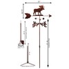 SWEN Products Moose Weathervane (Roof Mount Included)