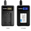 LI-60B LCD USB Charger for Olympus FE-370 Camera and More