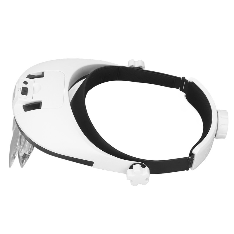 Head Magnifier Rechargeable Magnifying Glasses LED with 5pcs Eyeglass for