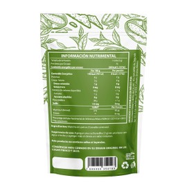 Wellthy Superfoods Té Matcha en Polvo 150g. 75 Porciones Por Envase, Certificado Orgánico, 100& Natural, Excelente para Bebidas Frías o Calientes. Bottle Free.