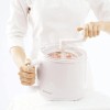 Donvier Manual Hand-Crank 1-Quart Ice Cream Maker - White