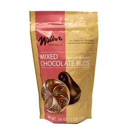 Wilbur Buds Dark Semi Sweet Chocolate & Milk Chocolate (8 oz. of each) 1 lb. # 19034