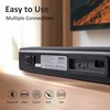 Heymell Compact 60cm/23 Inch 2.1ch Bluetooth Small Sound Bar for