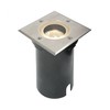 Saxby 50W Square Marine Grade Brushed Stainless Steel IP65 Outdoor
