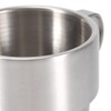 280ml Durable Stainless Steel Double Layer Bar Beer Handle Cup