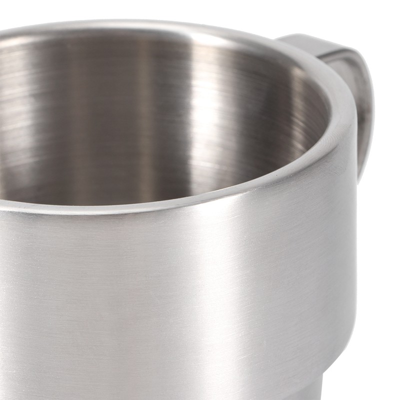 280ml Durable Stainless Steel Double Layer Bar Beer Handle Cup