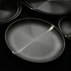 Ciathelife Stainless Steel Tableware Plates, Bowls, Cutlery, Dinnerware Set, Plates,