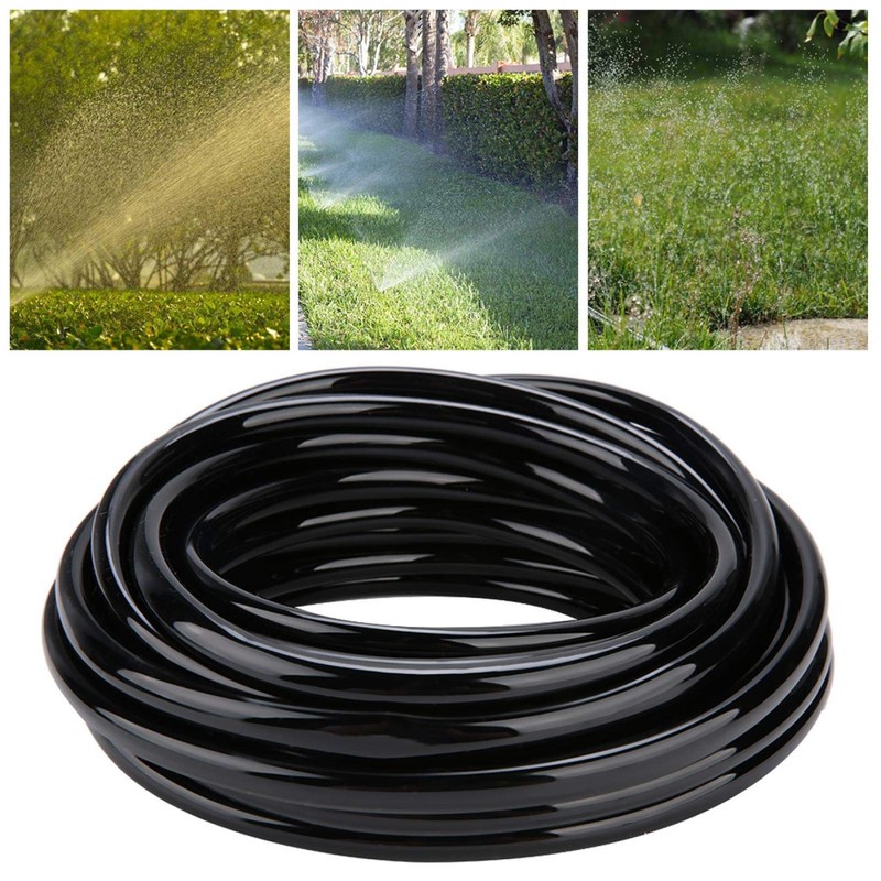 Kuuleyn Watering Hose,10m 8/11mm Micro Jet Irrigation Tubes Garden Drip