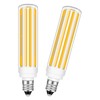 TRIJZHOU E11 10W LED Bulbs, JDE11 120V 100W Halogen Bulbs