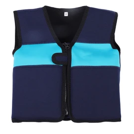 Children Swimming Float Suit Swim Vest Jacket For Kids 1-6 Years(Blue M)