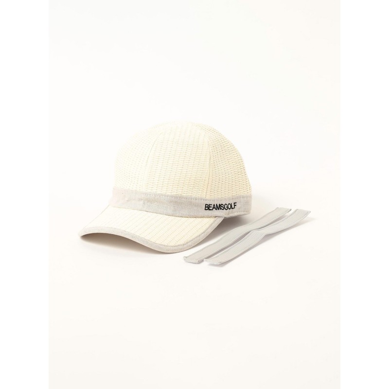 Beams Golf 24SS OFF_WHT Hat, Paper Cap, OFF_WHT