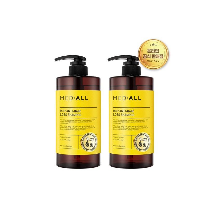 Mediol Scalp Cleansing Hair Loss & Dandruff Relief Mildly Acidic