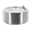 Stainless Steel Ashtray with Hinged Lid, Storm Ashtray, Folding Ashtray,