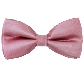 Kajeer Children's Bow Tie for Boys - Classic Baby Child Bow Adjustable and Pre-Tied Various Colours for Festive Wedding Suit, pink