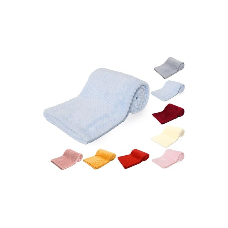 Baby SUPER SOFT Luxury WAFFLE Blanket (75 x 100cm) (Lemon)