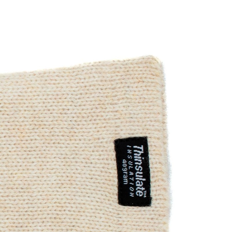 EEM Women's Knitted Gloves Pulse Warmer Soft Wool Thinsulate Thermal