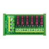 DC Power Fuse Distribution Strip Module (6 Position, DIN Rail