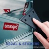 Black Glass Scraper, 3.1" x 5.7" Window Scraper, Ceramic Hob