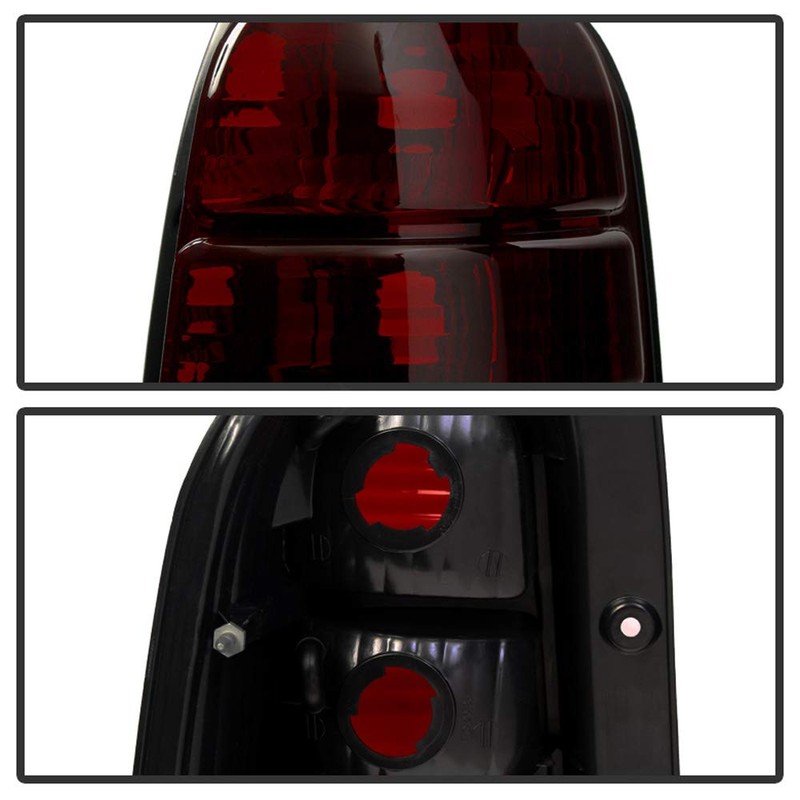 ACANII - For Blk Tinted 2001-2007 Ford Escape Tail Lights