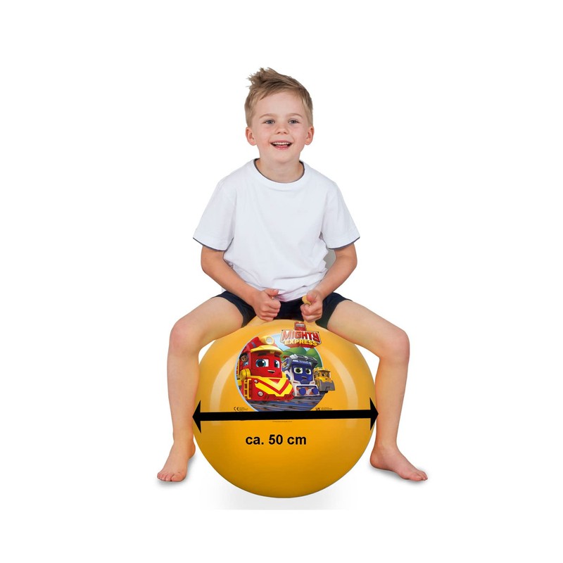 John 59545 Mighty Express Bouncy Ball, Orange, 50 cm