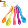 Measuring Spoons, Gram Measuring Spoons, Colourful Plastic Measuring Spoons with