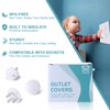 PRObebi Outlet Covers Baby Proofing 52 Pack, Plug Covers for