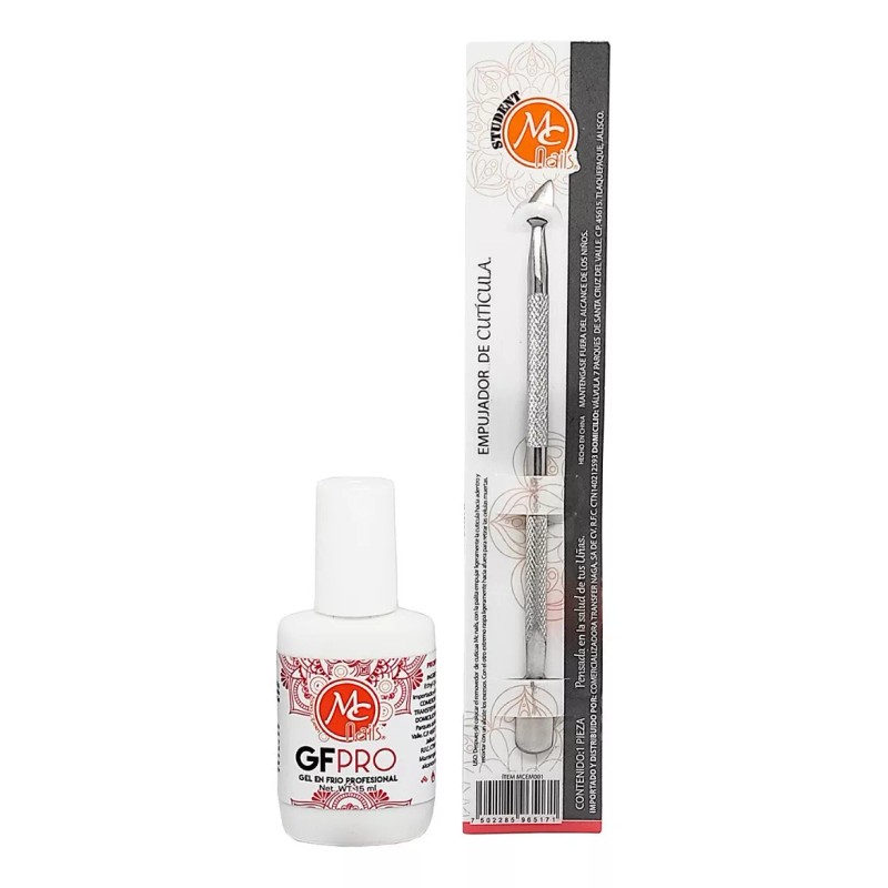 Mc Nails Kit Profesional Para Uñas Acrílicas Pro 27 Piezas